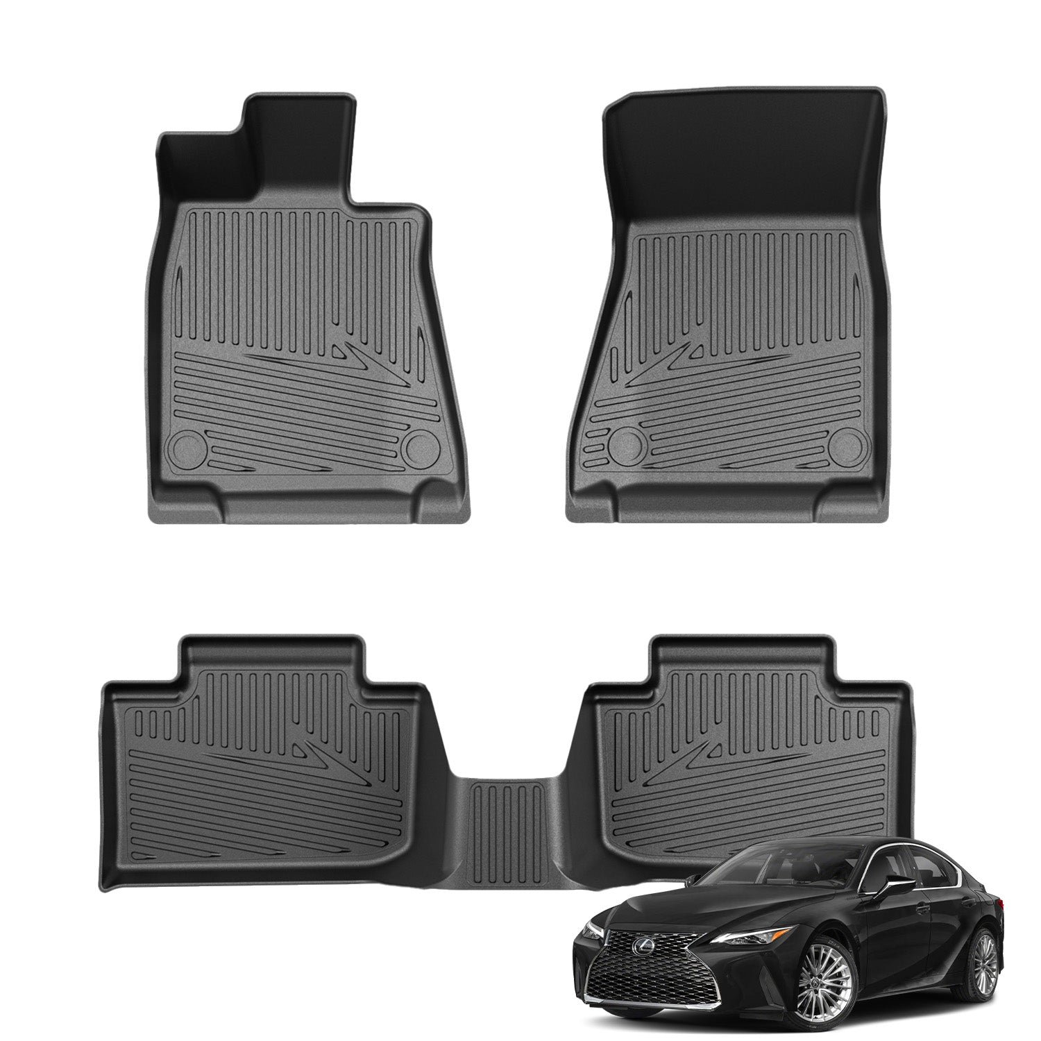 Lexus IS 2017-2025 - Sport Series Car Floor Mats